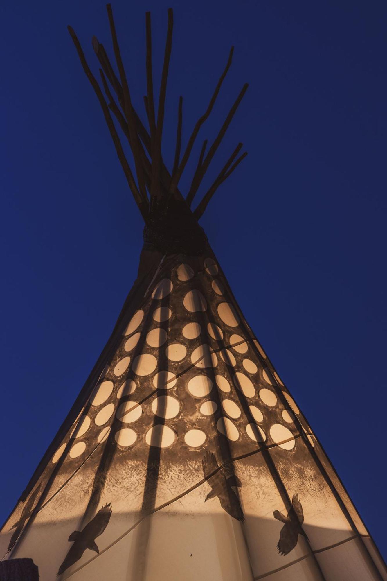 Luxury tent Oso Tipi At El Mistico Ranch